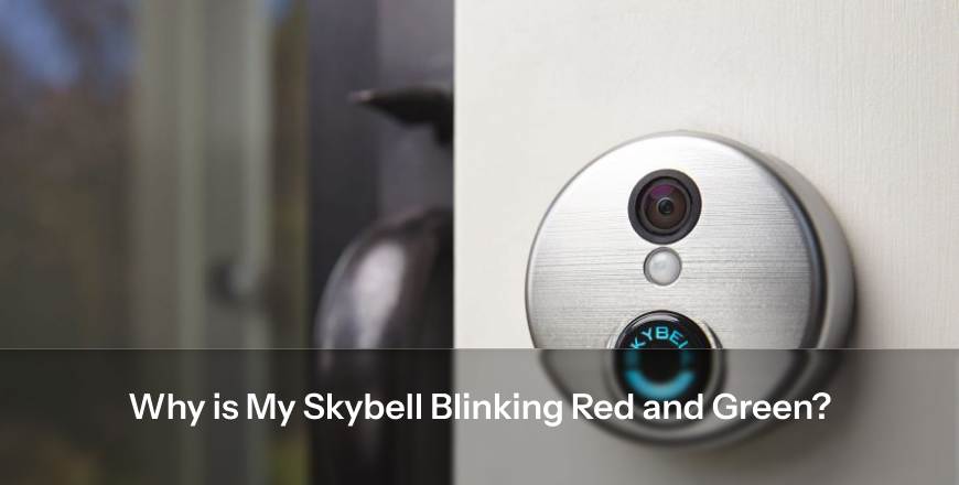 Why is My Skybell Blinking Red and Green?